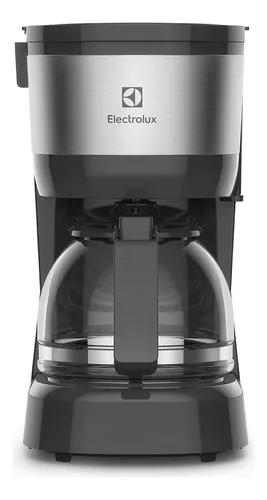 Cafeteira Elétrica Electrolux Jarra vidro, acabamento inox filtro Permanente Removível Sistema Corta Pingos Capacidade 15 xicaras 600ml ECM10 127V
