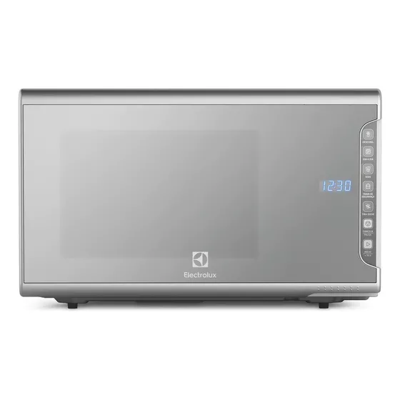 Micro-ondas Electrolux 31L cor Inox Espelhado com Painel Integrado e Função Tira Odor MI41S 127v